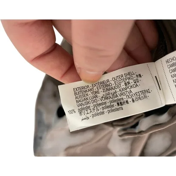 Zara Womens High-Waist Satin Trouser Large Chocolate Brown Wide Leg 1255/528 NWD - Picture 13 of 16